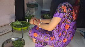 Bhabhi and Devar sex in Kitchen housewife bhabhi