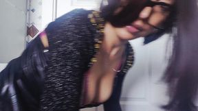 Devoted slave speaks dirty and humiliates herself for you