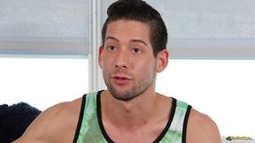 hot amateur gets his hairy bubble butt pounded in his first gay casting