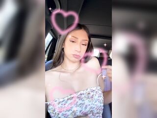 Lascivious Sona Bella Flashes Her Tits In PUBLIC!! (PRIV SNAP NUDE!)