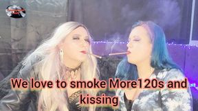 We love to smoke More120s and kissing - SFL236