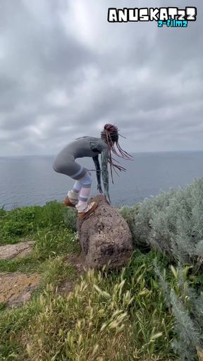ALT TATTOO Couple perverse adventures outdoors on road trip