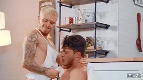 Handjob In The Kitchen With Paul Canon