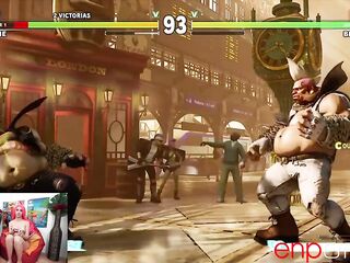 Gameplay porno Street Fighter V. Jordi ENP vs Kitty Love