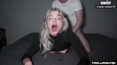 Step uncle what are you doing blonde teen gets choked and ruined in rough hardcore therapy