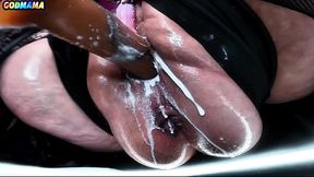 Your Horny Mature GODMAMA Needs Her Hairy Wet Cunt Stretched And Pushed In.