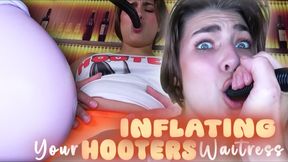 Inflating Your Hooters Waiter 4k