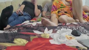Passionate Threesome Sex with Double Penetration