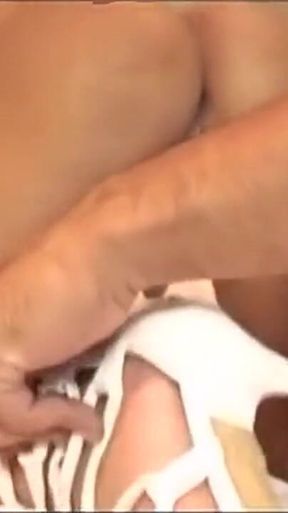 Dirty Brunette Shemale Rides the Cock