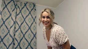 Step-mom seduces step-son in a compromising situation