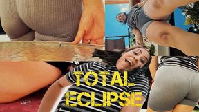 TOTAL ECLIPSE - 4K Giantess Barbara Butt Crush Extravaganza