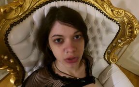 An Amazing Handjob in POV Ended with a Facial