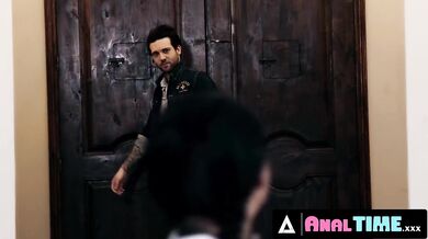 ANAL TIME.XXX - Holly Hendrix As Wednesday Takes Big Cock For Hardcore Anal Fest