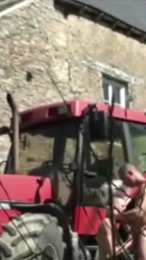 Straight curious fucked outdoor by Brice Farmer