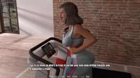 Grandma's house: granny exercises in yoga pants ep.49