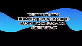 Lady Gang & Maddy Black Devour Charlie's Massive Cock&#x1F32D;