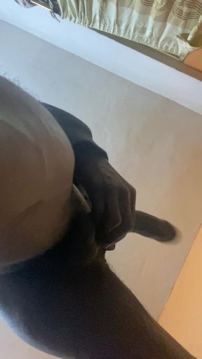 Thug Teen with BBC Jerking off