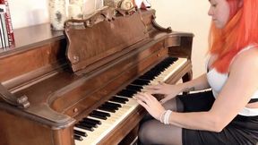 Piano Teacher;s FOOT Indicent Proposal HIDEF - SUMMER RAEZ & CATHERINE FOXX HIDEF MOV