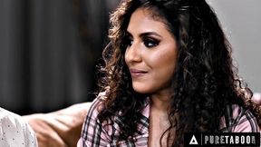 PURE TABOO Counselor Codi Vore Tempts Soft Man In Front Of His Controlling Wife - SPANISH SUBTITLES