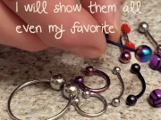 Beautiful Frenum Cock " all my frenum jewelry"