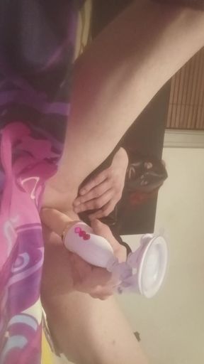 Sissy Slave Bitchboyass Boots Vibrator Anal Masturbation