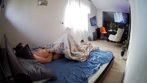 Bedroom 5: Kamila &amp; Danildo Nude Dancing and Teasing - Real Amateur Couple