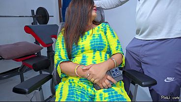 18  Hot Indian stepsister first time fucked hard with stepbro on Chair, she got hot cumshot on Hairy pussy.