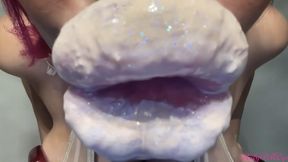 RubyDollLipz's POV Glossy White Kisses