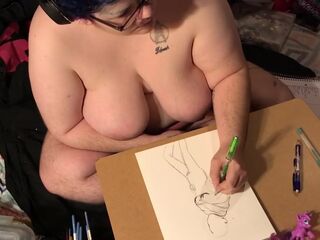 Breasts Ross — Fictional Character Speed Draw 1