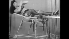 Incredibly sexy vintage brunette in heat