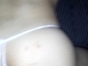 Culeándome a una putita trans