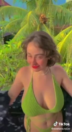 Big Tits TikTok Star