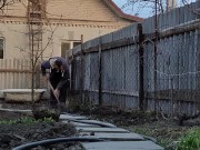 Vegetable garden in order