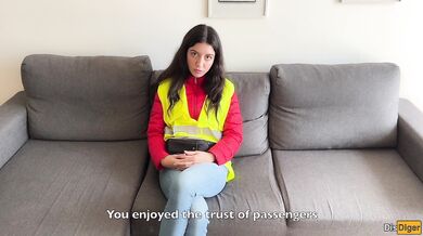 Caught Bus Conductor Cheating on Passengers and Got Fisted Hard in Front Seat