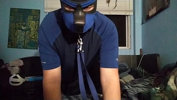 I masturbate with my chastity cage