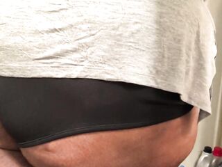 Work out shorts up my booty