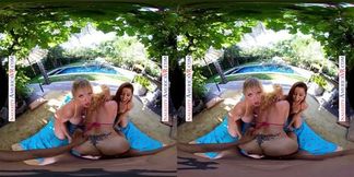 Naughty America Surprise birthday party turns into a foursome!