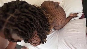 Big Booty Black Babe Makes Me Cum Twice After Cheating on My Wife