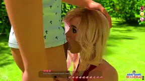 Stacys Steamy Forest Encounter Ends with Thick Cream Pie cumshot