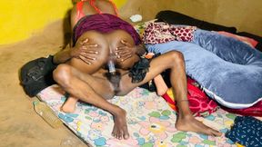 Real village bhabhi's secret romance intense private hardcore session in village house