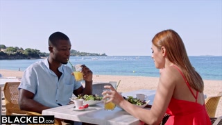 BLACKED Grateful Mina thanks her knight in shining armor