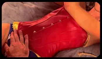 Wonder Woman's Sultry Encounter with Two Men