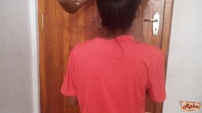 My Sri Lankan Girlfriend Receives a Big Cock as a Valentine's Day gift