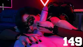 Futuristic Hentai Futa Takes Full Nelson Control for Intense Orgasm Action