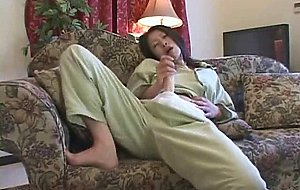Futanari in Pajama Enjoying Her Cock