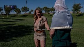 Thrilling! Exciting! Prowling MILF Eva Seeks Fresh Cock, Suiting Up for a Morning Hunt
