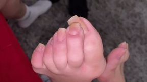 LONG TOENAILS JERK OFF - FULL HD