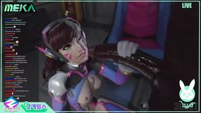 Overwatch Dva Live Stream