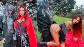 Little Red Riding Hood Was Lost In The Forest And Gets Fucked By The Big Bad Wolf - Yorgelis Carrillo