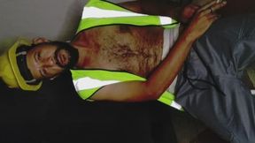 Horny Worker at Home